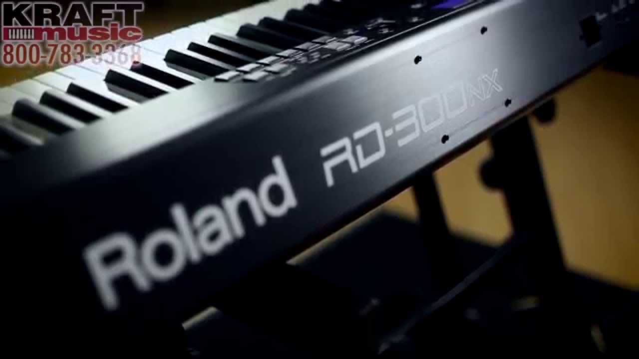 Kraft Music - Roland RD-300NX Stage Piano Demo with Scott Tibbs
