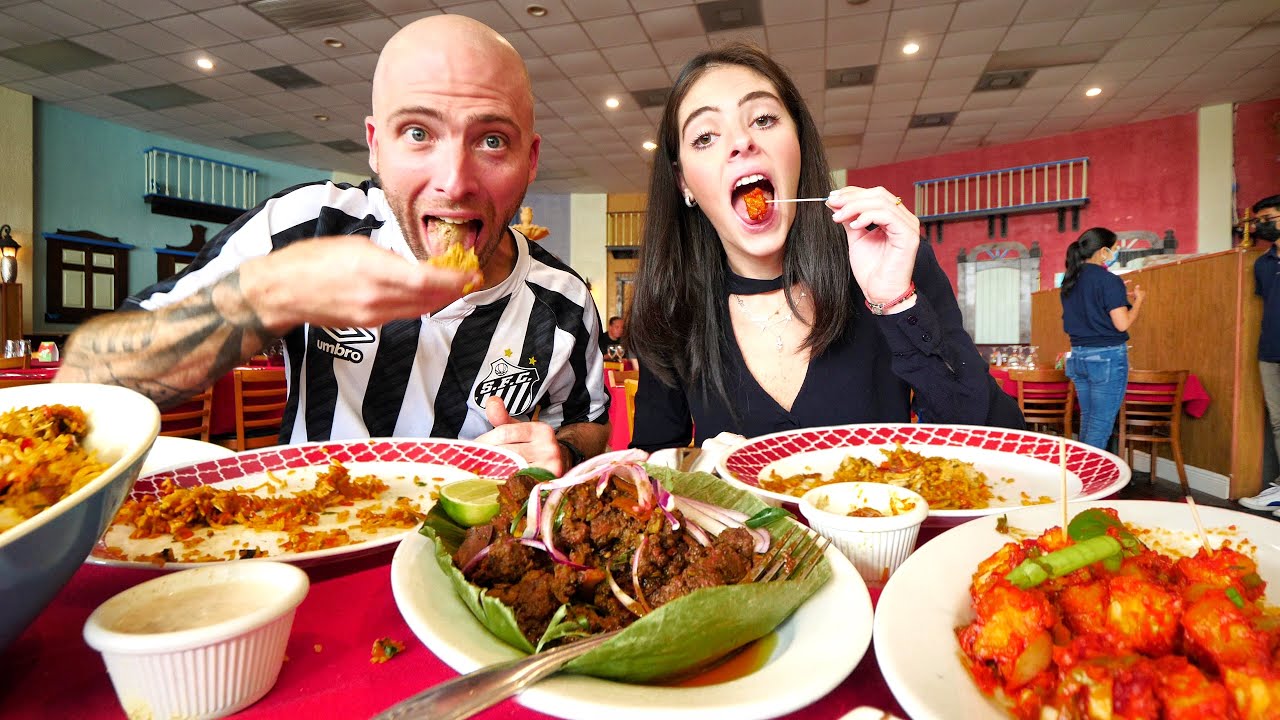 Eating INDIAN FOOD with DROOLING GODDESS in Miami Dade, FL!