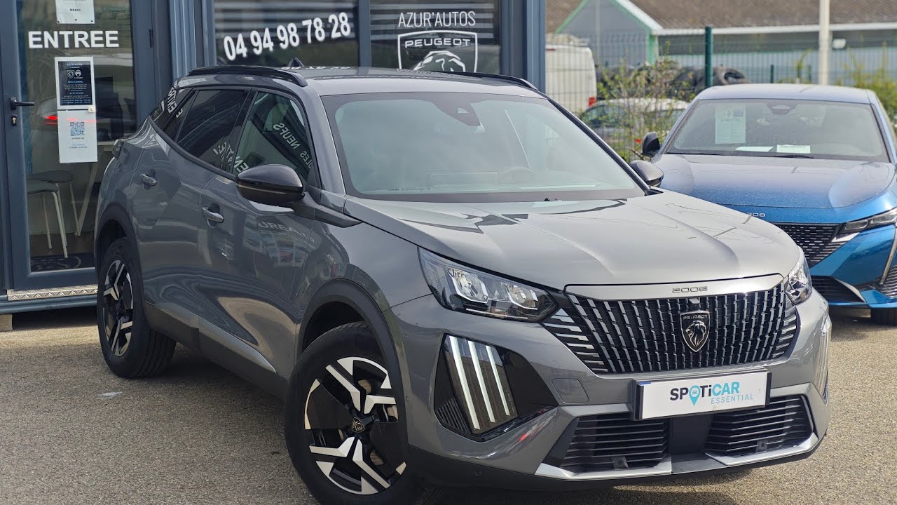 PEUGEOT 2008 HYBRID 145ch ALLURE 02/2025 22 304kms 22 490€ chez Azur'autos 06.99.75.33.21