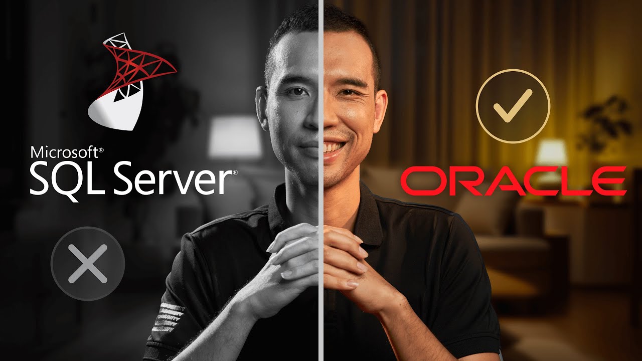 Khác biệt chính ORACLE và SQL SERVER - từ 11 năm làm dự án của tôi | Trần Quốc Huy - Wecommit