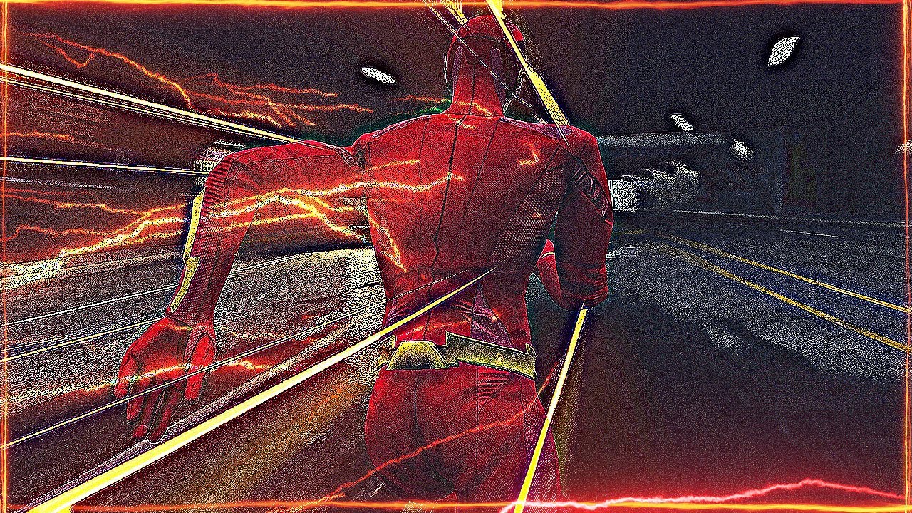 ► The Flash Saves Everyone From STOPPING the Train Scene 🔥
