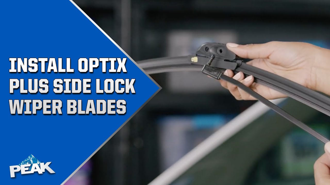 Установка стеклоочистителя OPTIX PLUS Side Lock | PEAK Auto