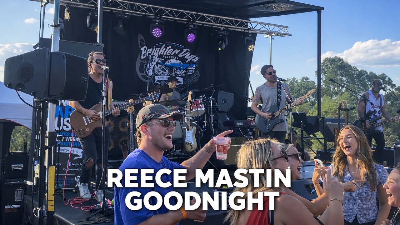 Reece Mastin GOODNIGHT LIVE at Brighter days @Reecemastin
