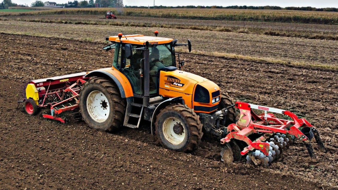 🇵🇱Jedyny taki zestaw w Polsce!⛔ORKA & SIEW PSZENICY⭐ RENAULT Ares 816RZ⭐