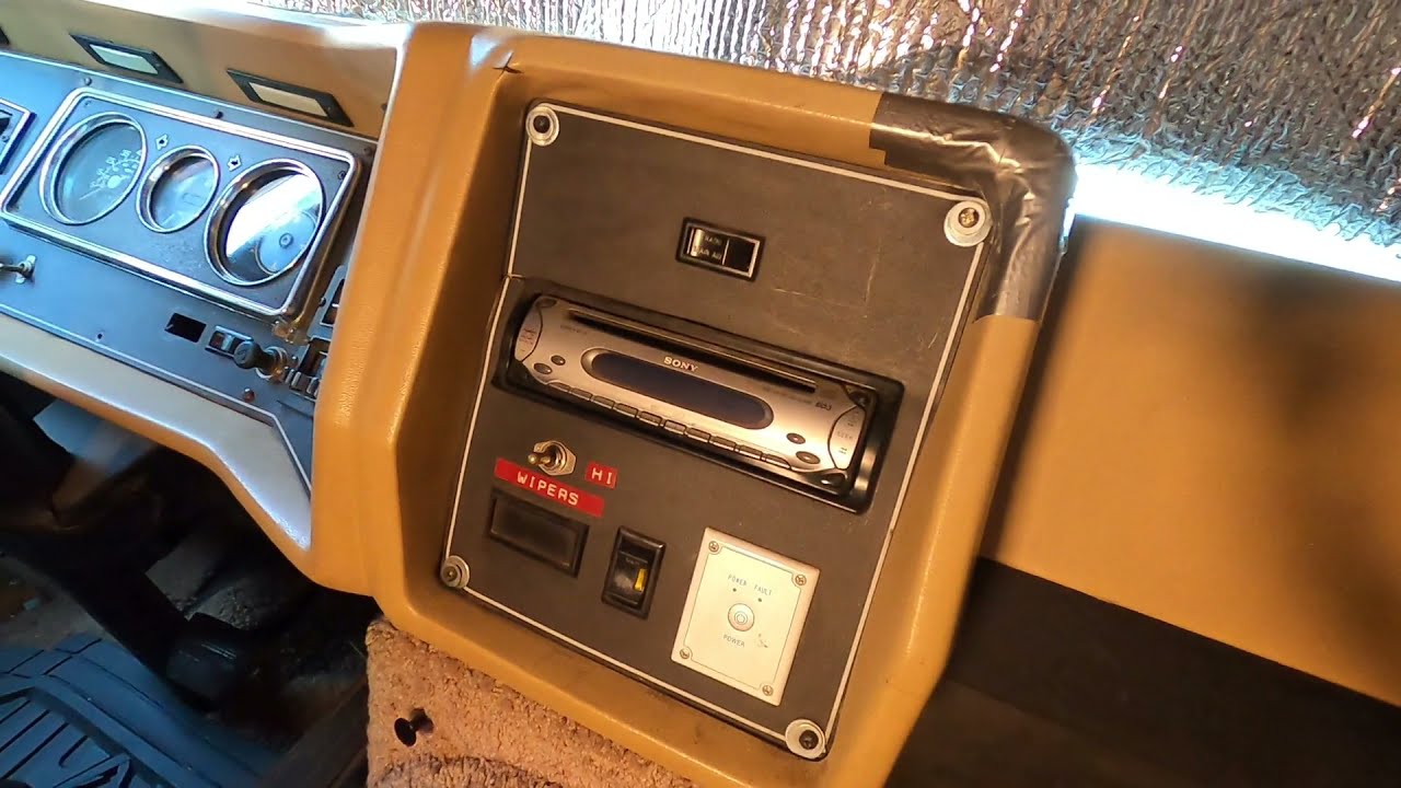Dash Panel Repair & Adding Accessory Switches In RV