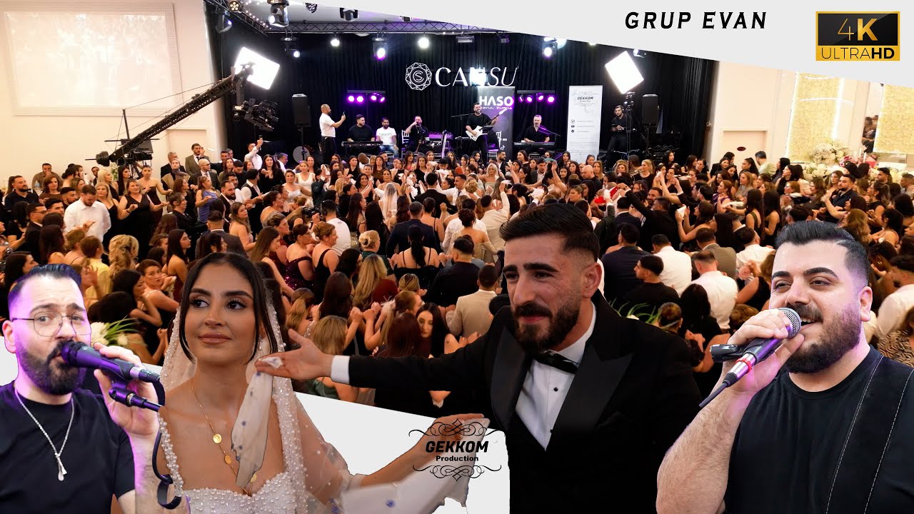 Nursel & Firat -  GRUP EVAN ft. HASO DAVUL ZURNA - Part 2 - PAZARCIK DÜGÜNÜ - GekkomVideo