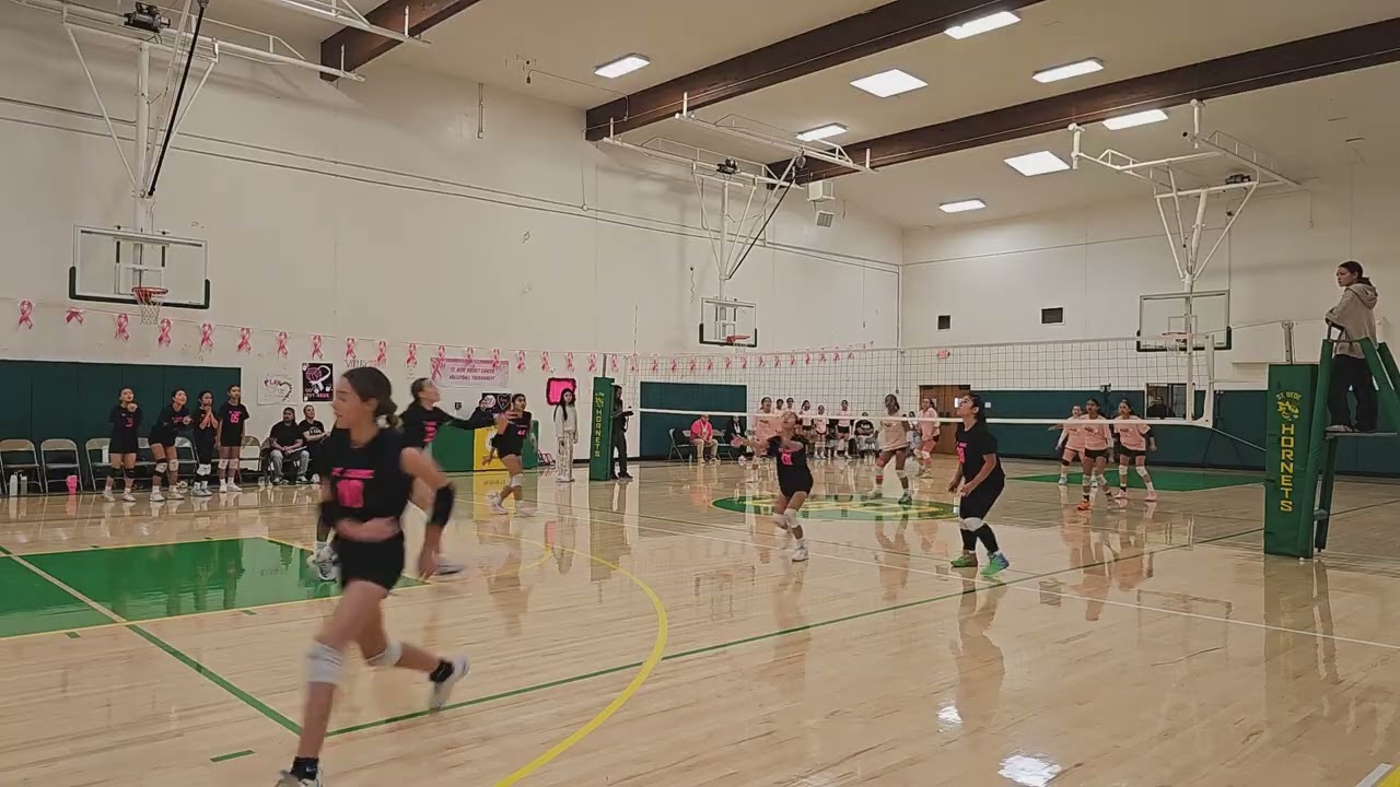 10.26.2025 Breast Cancer Tournament Championship Game [St Anne v St. Bede Set 1 L 12-25]
