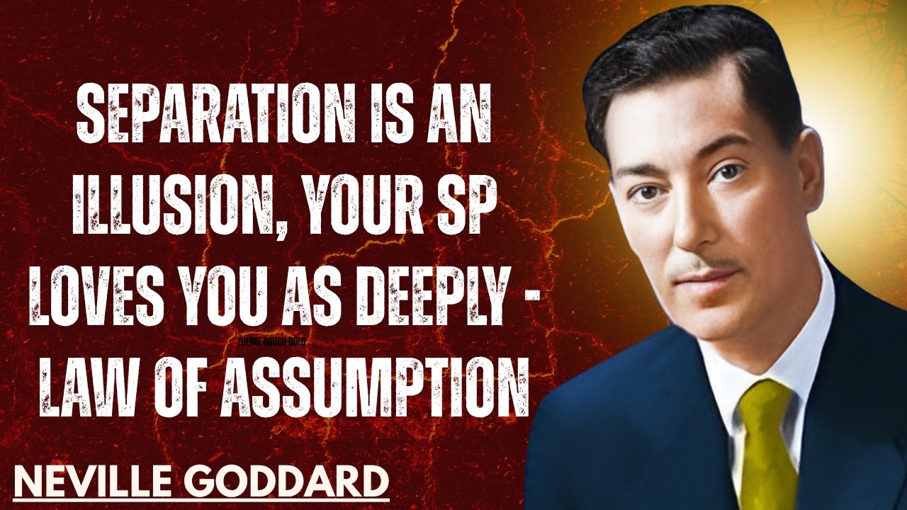 SEPARATION IS AN ILLUSION, YOUR SP LOVES YOU AS DEEPLY - LAW OF ASSUMPTION #nevillegoddard