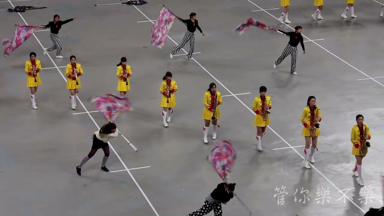 景美女中樂旗隊｜Anna Lynn Dancing︱2023 全國學生音樂比賽︱北區行進管樂決賽