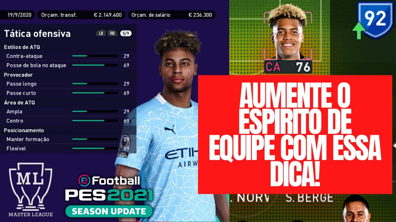 PES 2021 - DICA DE MASTER LEAGUE ! COMO CONTRATAR JOGADORES DA FORMA CERTA!