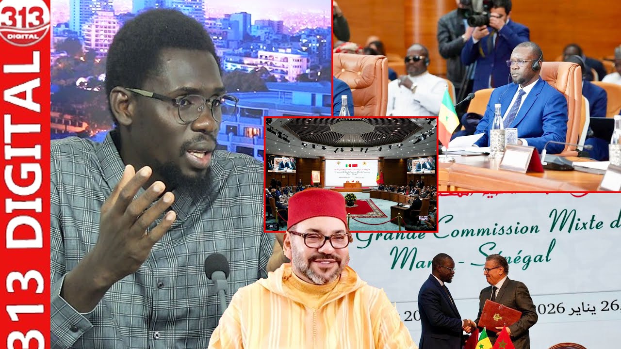 Le Pm Sonko séduit par le Roi du Maroc, 17 accords signés par les deux pays: Daouda Djigal devoile t