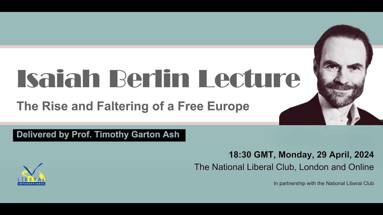 Isaiah Berlin Lecture 