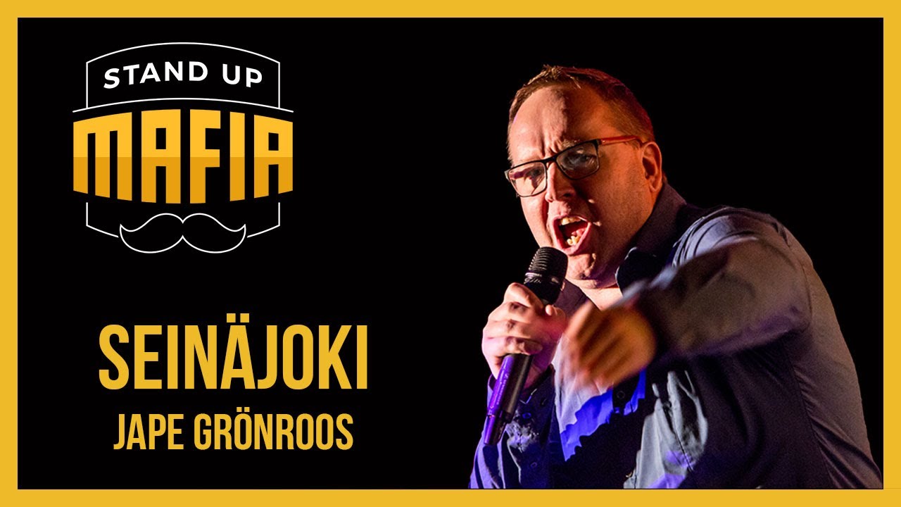 Jape Gr&ouml;nroos Stand Up - Sein&auml;joki 2022