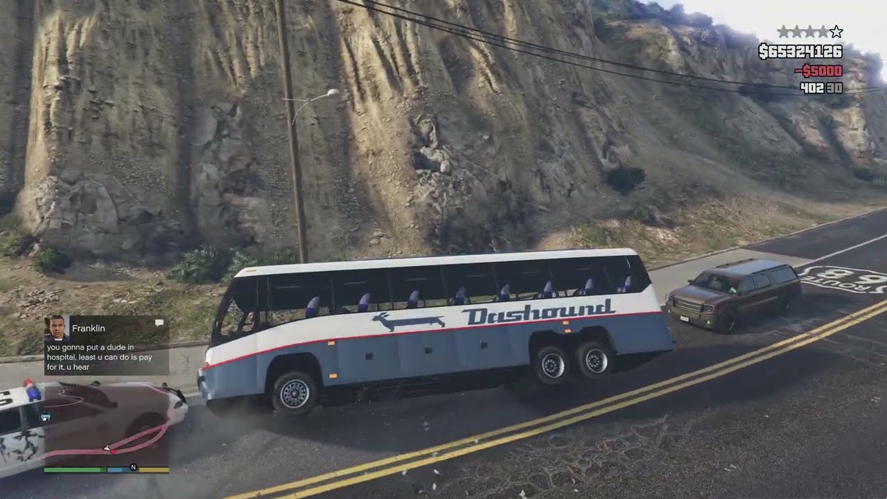 Grand Theft Auto V PS5 Free-roam gameplay #528 | 4K 60fps