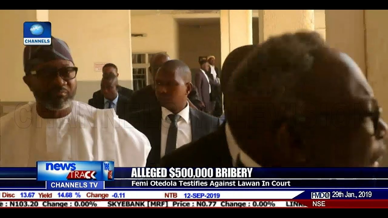 Alleged Bribery: Femi Otedola Testifies Against Lawan In Court