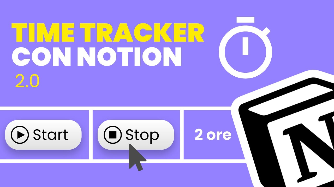 TIME TRACKER su NOTION 🔥 METODO DEFINITIVO (con calcolo del costo orario)