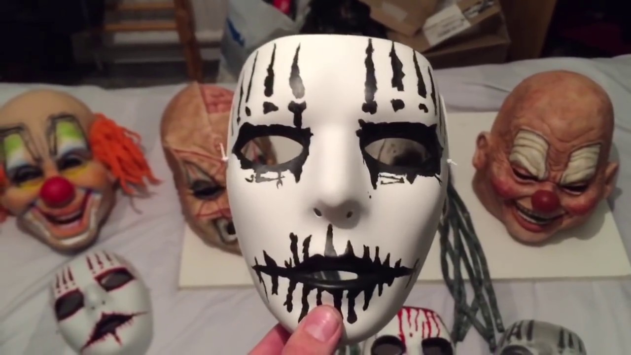 SLIPKNOT MASK COLLECTION VIDEO 18/8/15