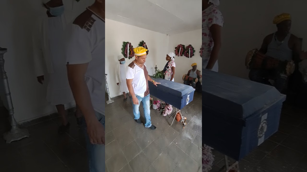 así se le retira el santo a Obdulia quevedo alias yuya en su lecho de muerte !!!!