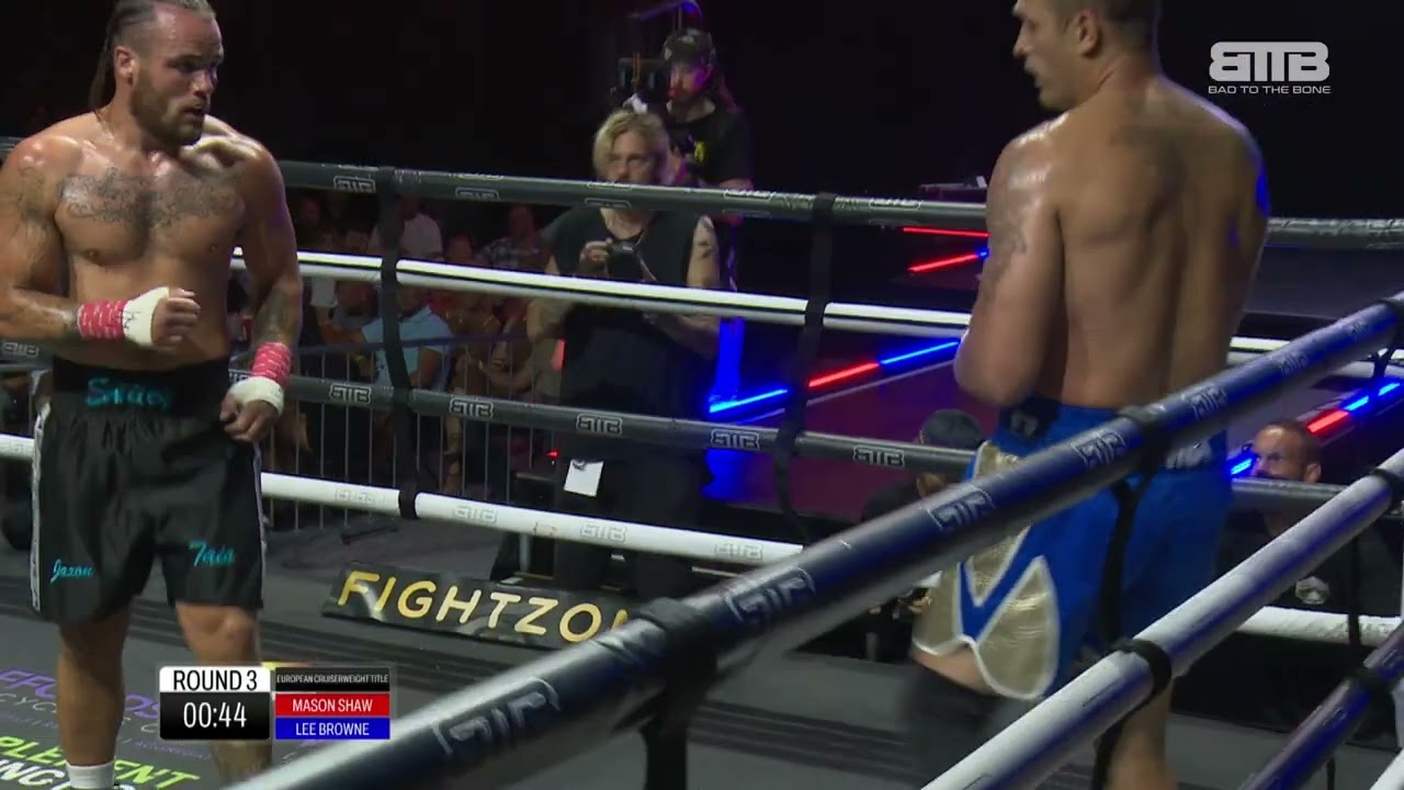 Bad to the Bone Super Fight Series   Mason Shaw vs Lee Browne