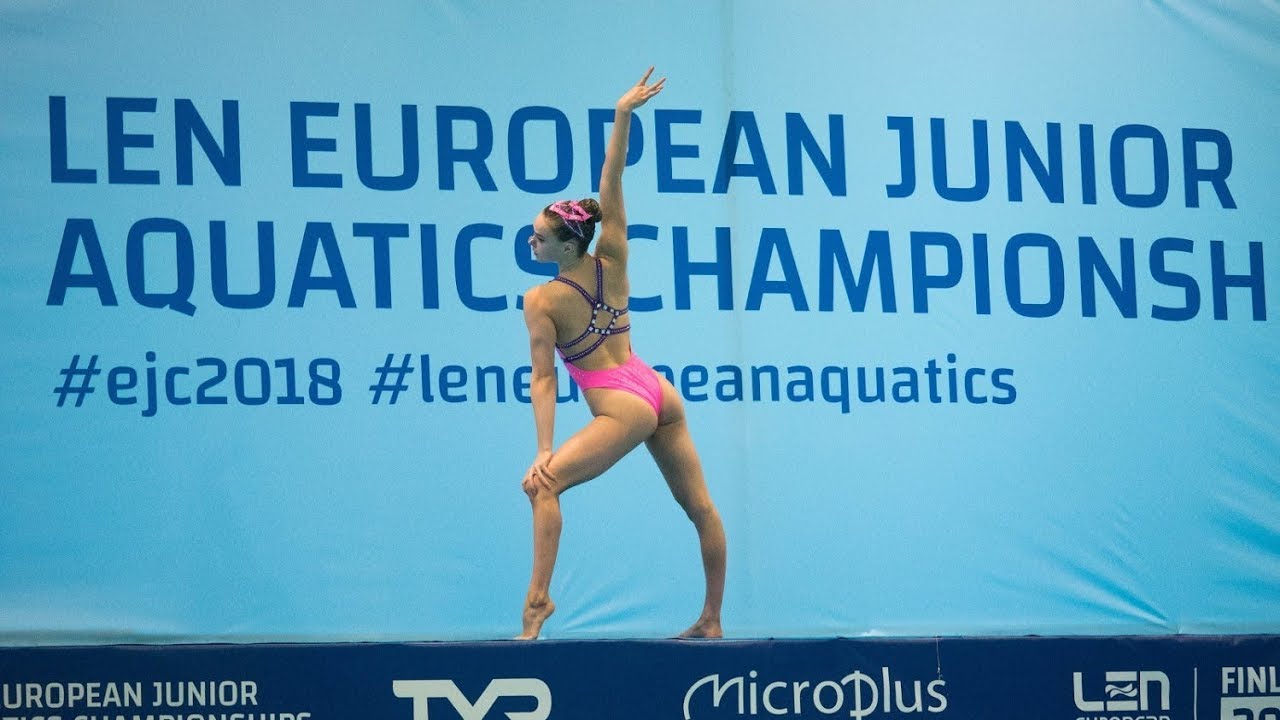 Kate Shortman | Solo Free Final | European Junior Championships 2018