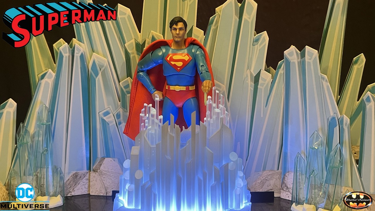 Обзор фигурки Супермена Кристофера Рива из серии McFarlane DC Multiverse, выпущенной в 1978 году ...
