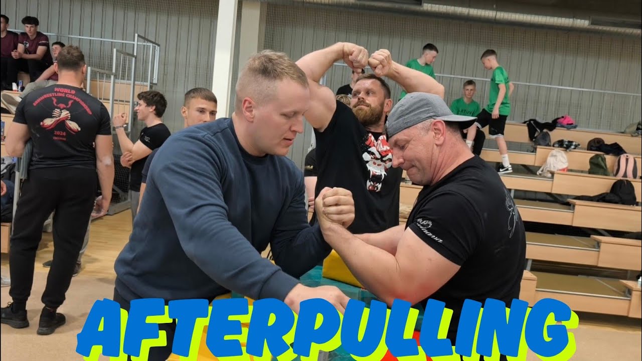 Po varžybų. Afterpulling. Armwrestling. Radviliškis international cup. East v West Qualifier.
