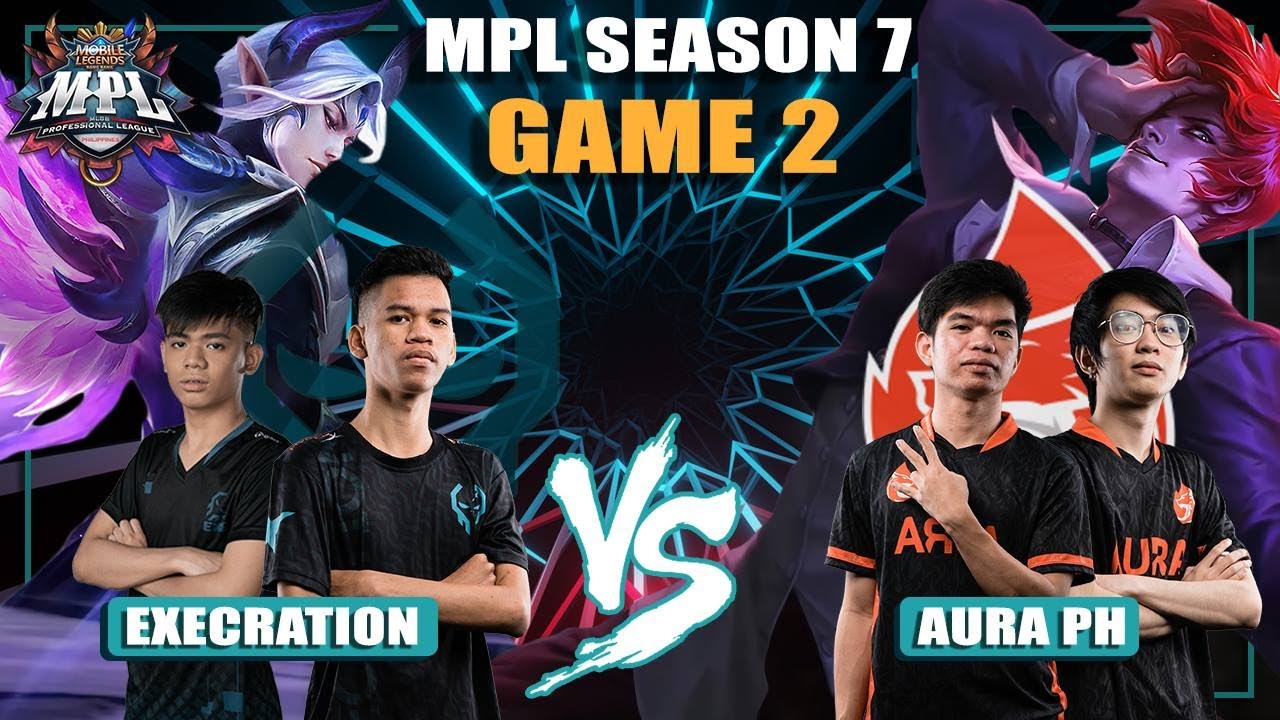 UNAHIN SI HADESS! | EXE vs AURA PH GAME 2 MPL PH SEASON 7 PLAYOFFS