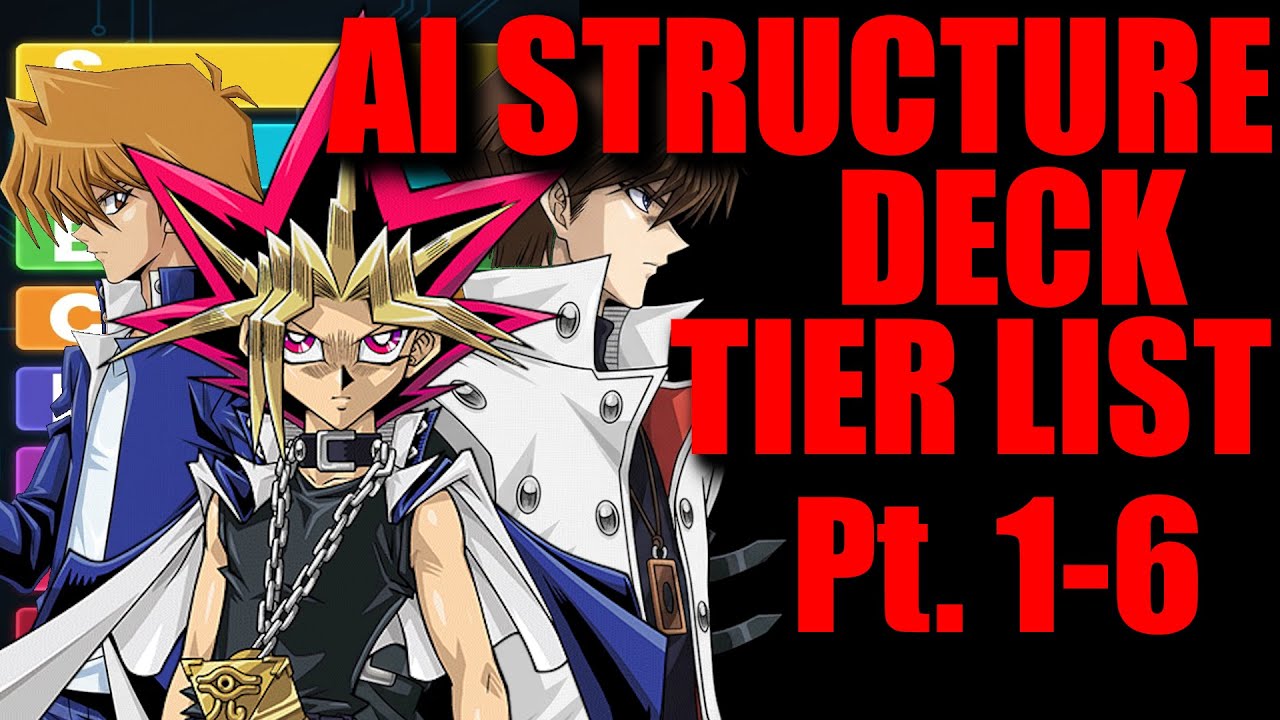 Yugi, Joey, and Kaiba make a Structure Deck Tier List (1-6 Compilation)