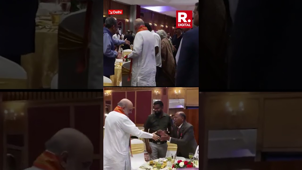 Home Minister Amit Shah Hosts Special Dinner For Padma Awardees In Delhi