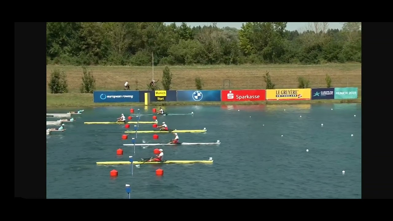 oliver zeidler misses the start at european rowing champioships￼