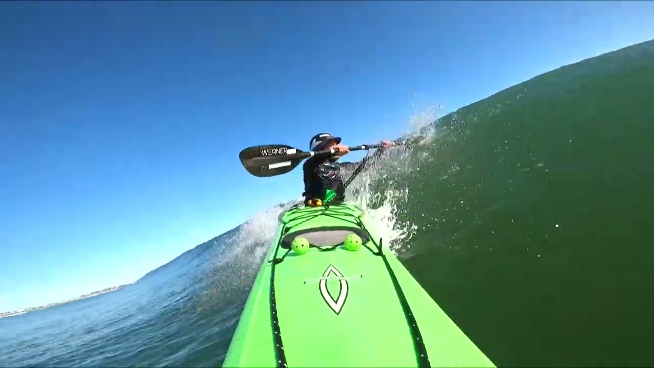 Oct19, 2024 Sea Kayak Surf Session - Dagger Stratos 14.5s and Werner Shuna Paddle