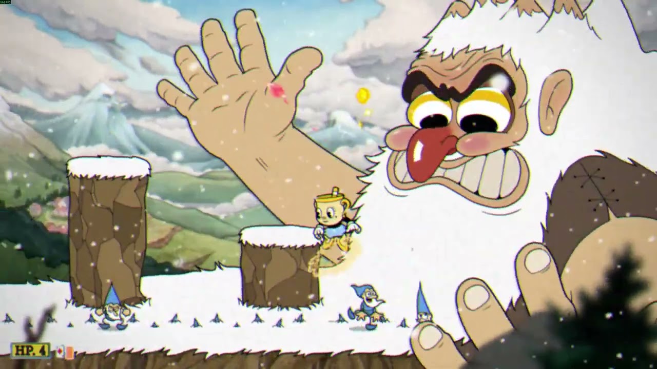 Прохожу всех боссов с четвёртого острова на ранг S за золотую чашу Cuphead
