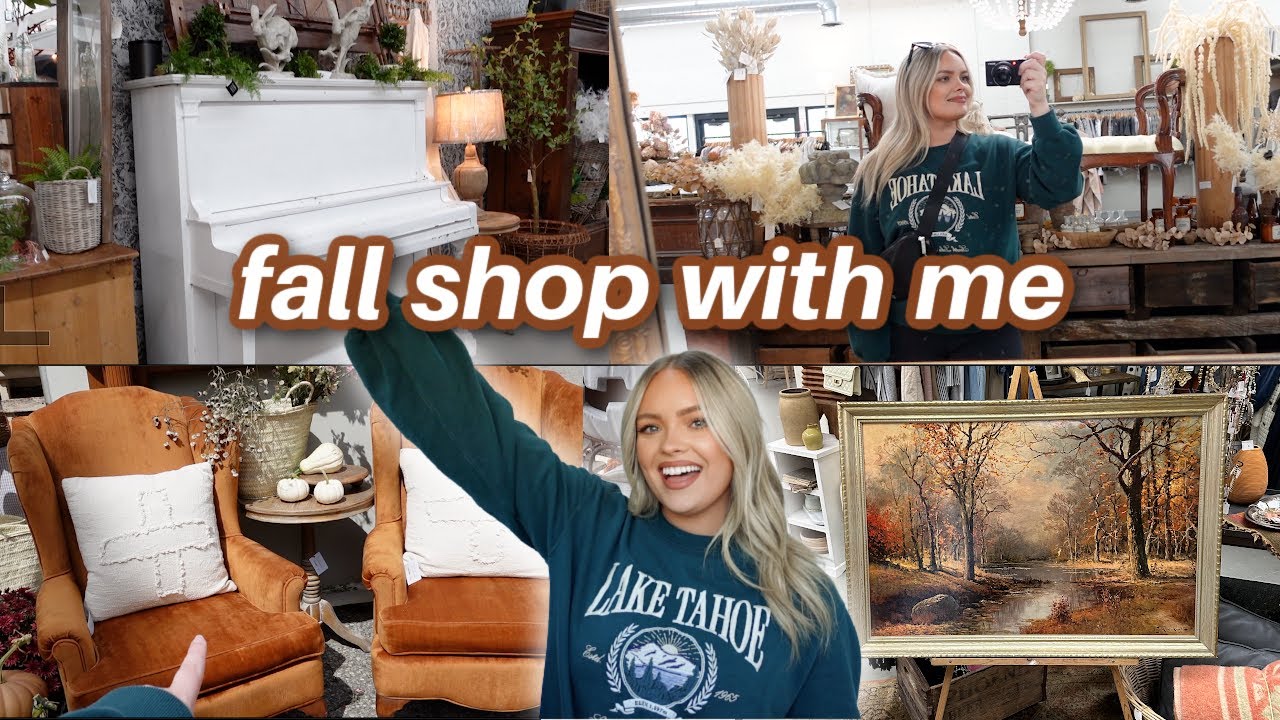 Come Shopping with Me for Fall Home Decor & Vintage Antique Decor 🍂