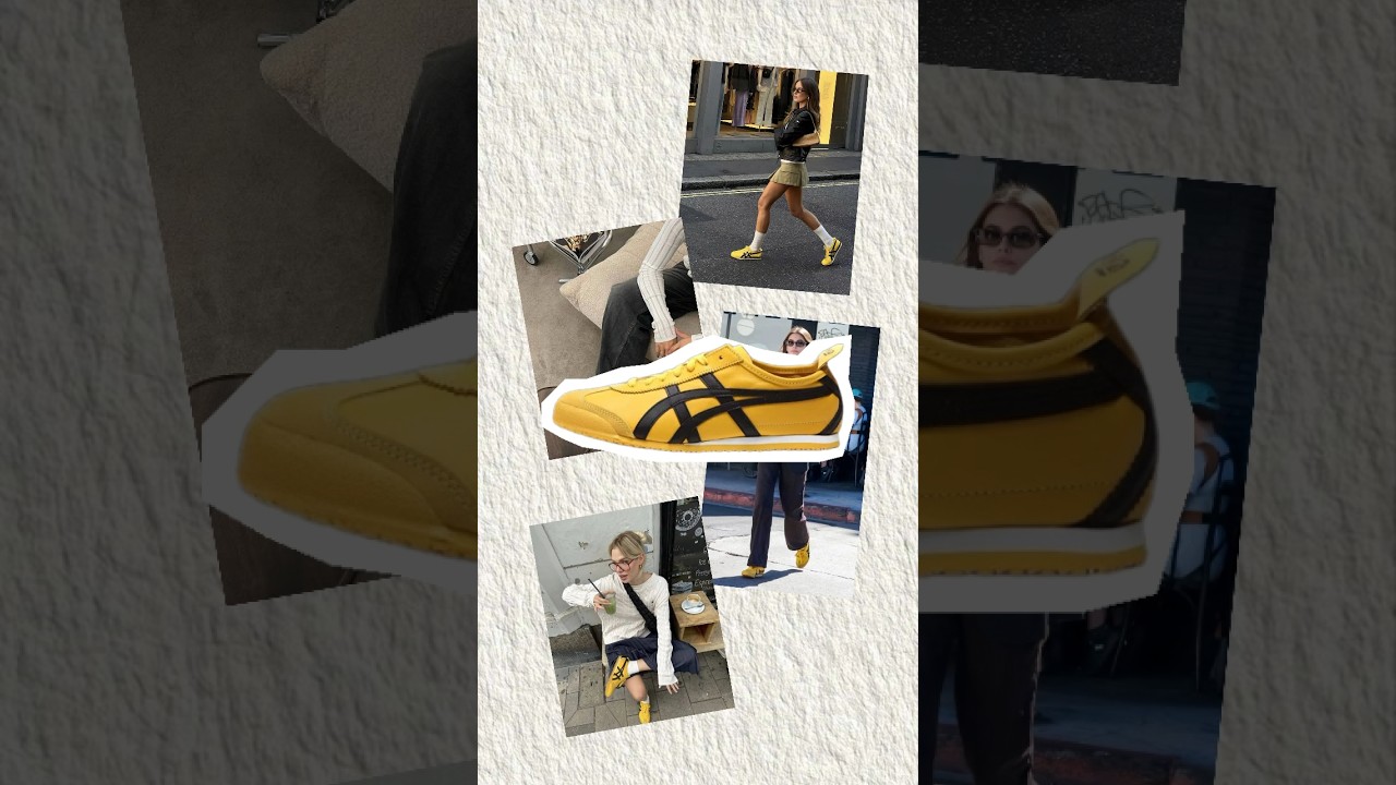 Самые любимые кроссовки из моей коллекции &ndash; Onitsuka Tiger Mexico 66💛🐝🌻 #onitsukatiger #asics