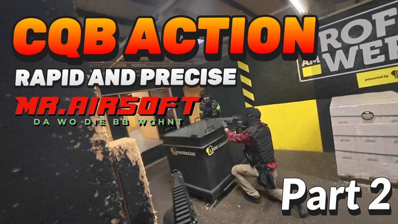 AAP-01 Black Mamba SHREDS! – MR Airsoft Lippstadt CQB Gameplay (Part 2)