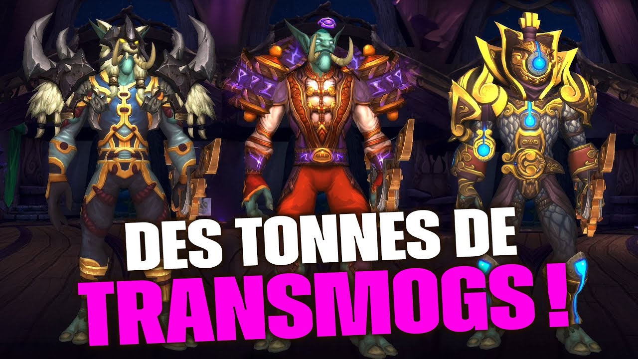 Un Max de Transmogs dans Pandaria Remix! [WOW Dragonflight]