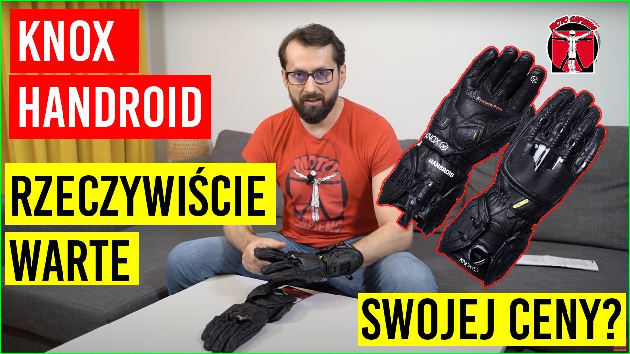 Słynne rękawice Knox Handroid - Krzysiek odziera je z marketingu i mówi sprawdzam!