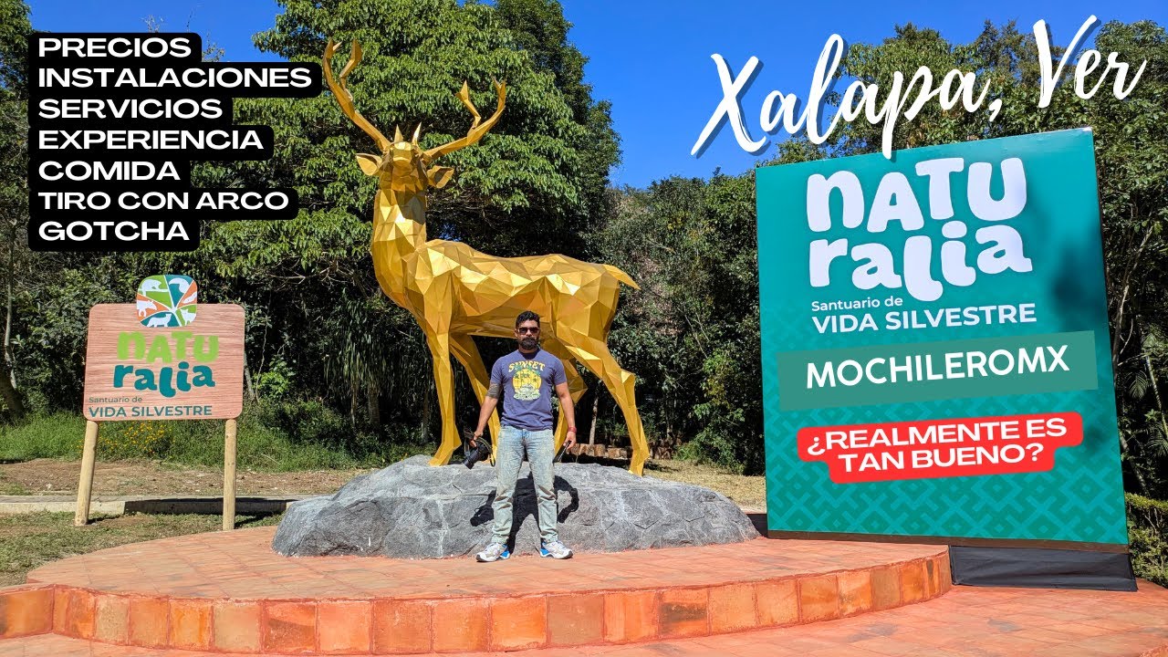 Así es NATURALIA 🌿🐊🐆 el nuevo santuario de la vida silvestre en Xalapa, Veracruz!