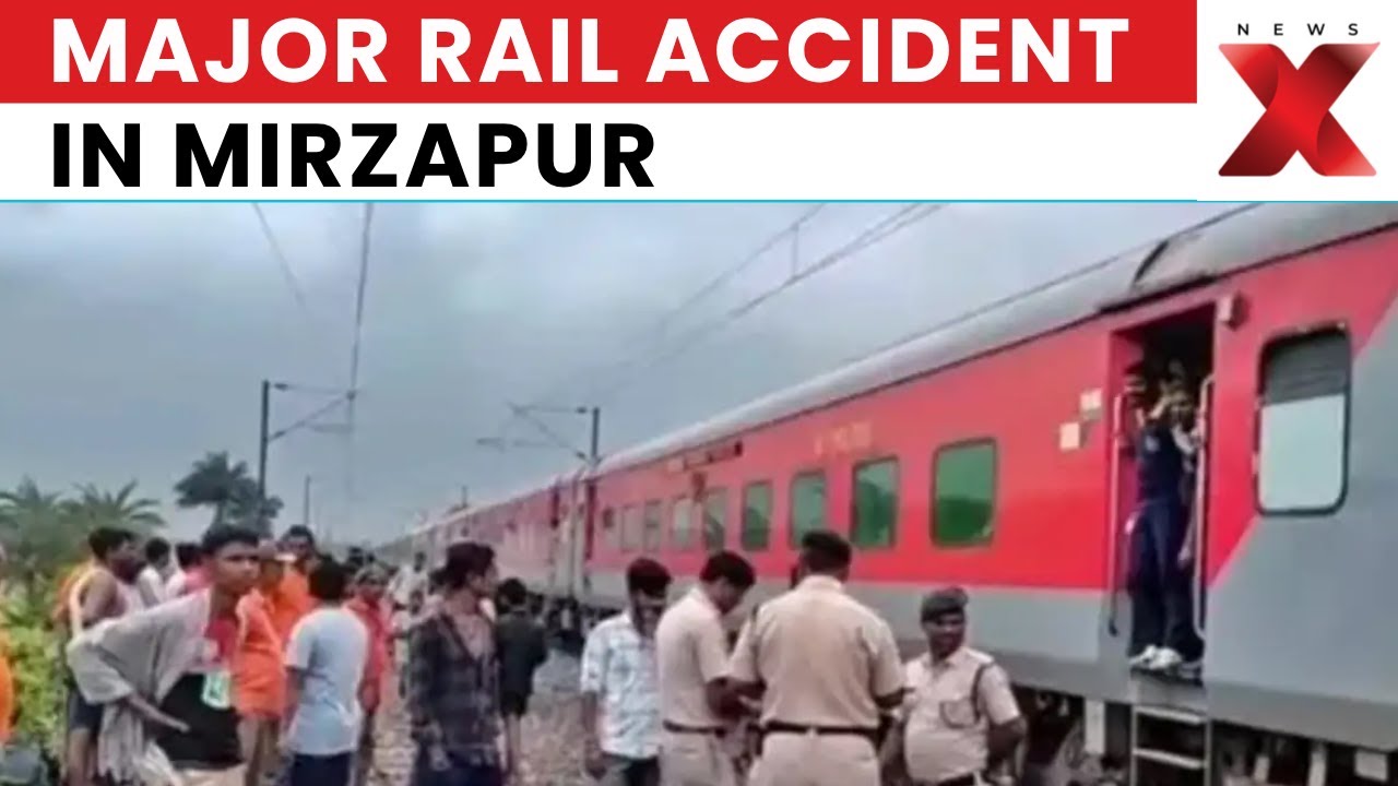 Major Rail Accident in Mirzapur | Locals Cross Tracks, Incident Unfolds | NewsX