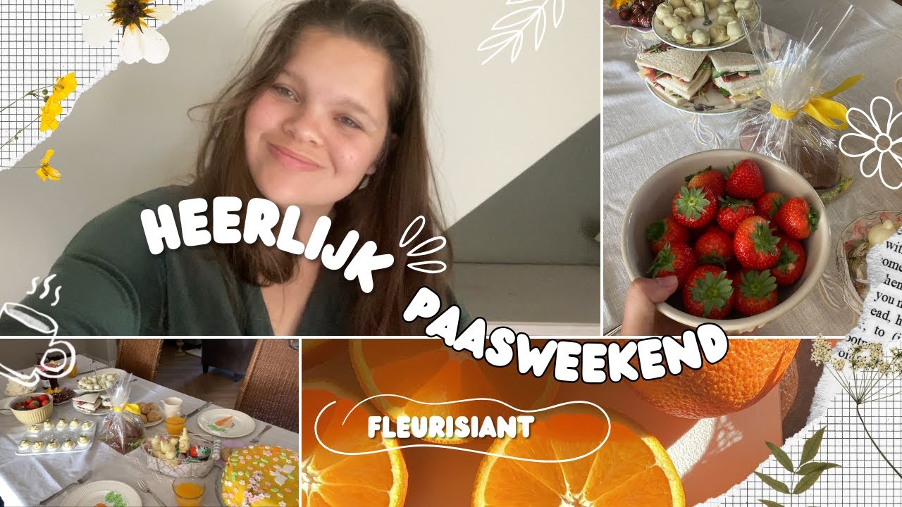 Paasweekend 🌸 | Koken, versieren & brunchen