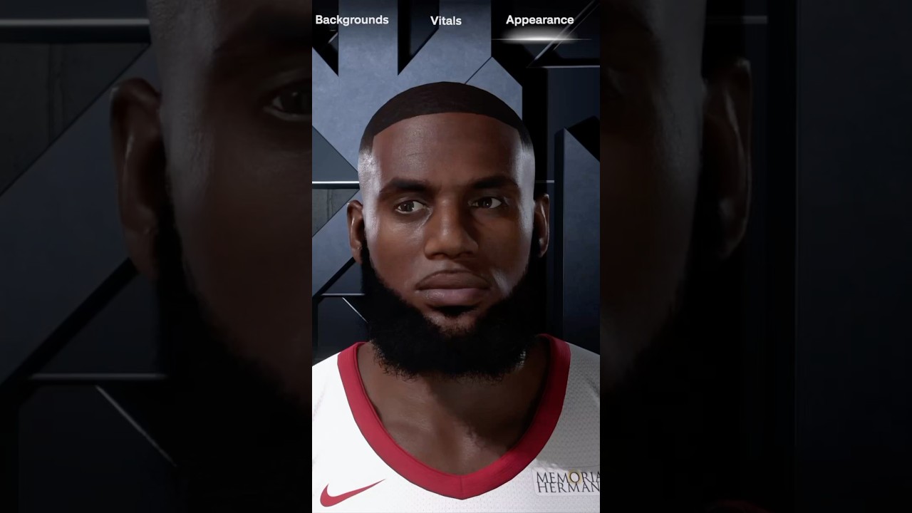 LeBron James Face Creation #nba2k26