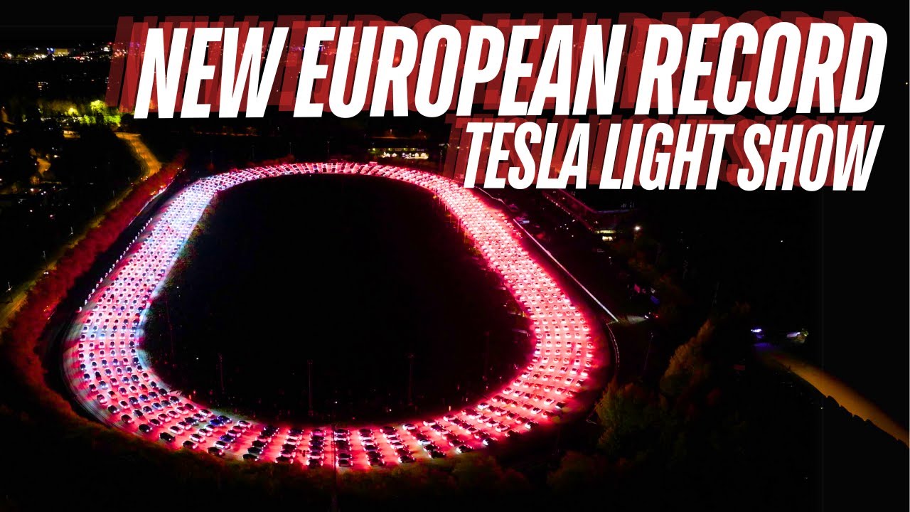 2024 MEGA TESLA LIGHT SHOW || 902 TESLA FINLAND