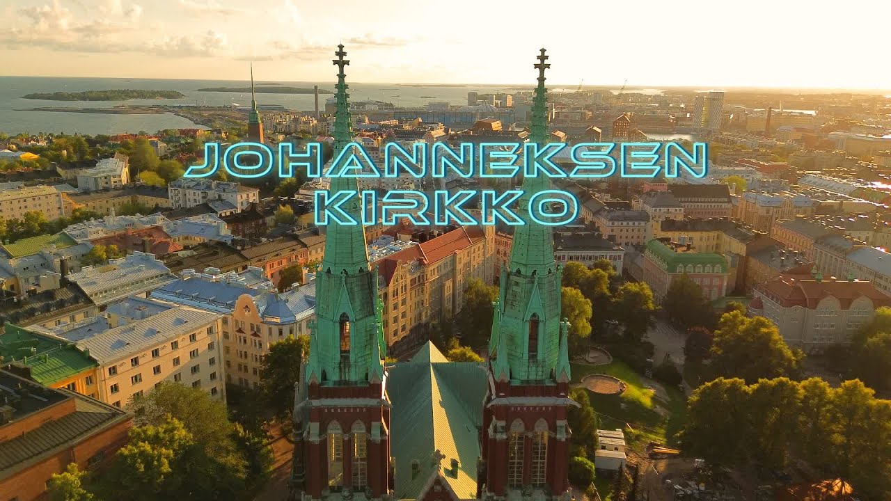 Drone Video | Drone Flight in Johanneksenkirkko Helsinki Finland (St. John's Church) | Dji Mini 3