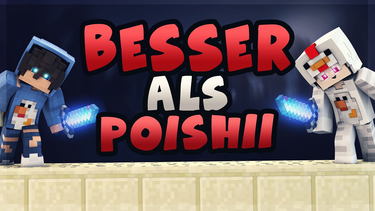 ICH WAR BESSER ALS POISHII IN BEDWARS?! | 4x4 mit Poishii und Spoo