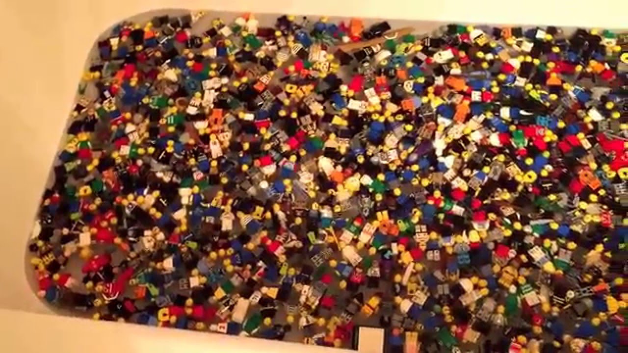 Lego Minifigure Cleaning - Remove Smoke Smell. How To. Haul!!
