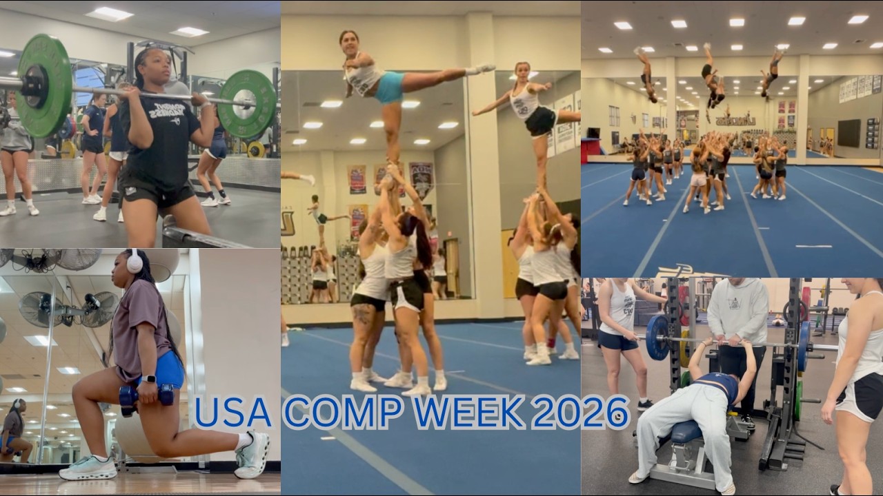 A full practice week before the USA Competition 2026 🇺🇸The grind never stops. 💥