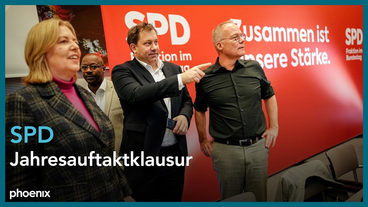 Jahresauftaktklausur: Statement von Matthias Miersch, B&auml;rbel Bas und Lars Klingbeil | 09.01.2026