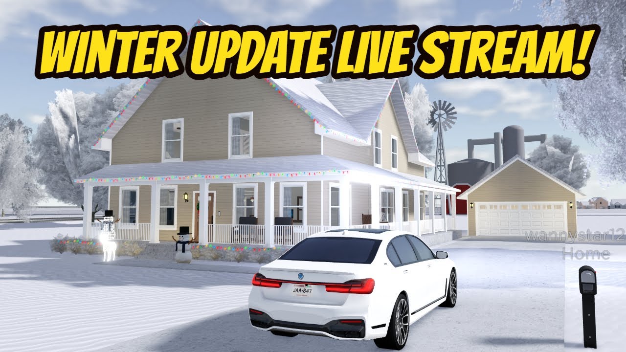 Greenville, Wisc Roblox l New Year UPDATE Live Stream Roleplay