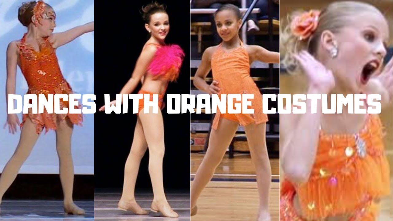 SOLOS WITH ORANGE COSTUMES RANKED // DANCE MOMS
