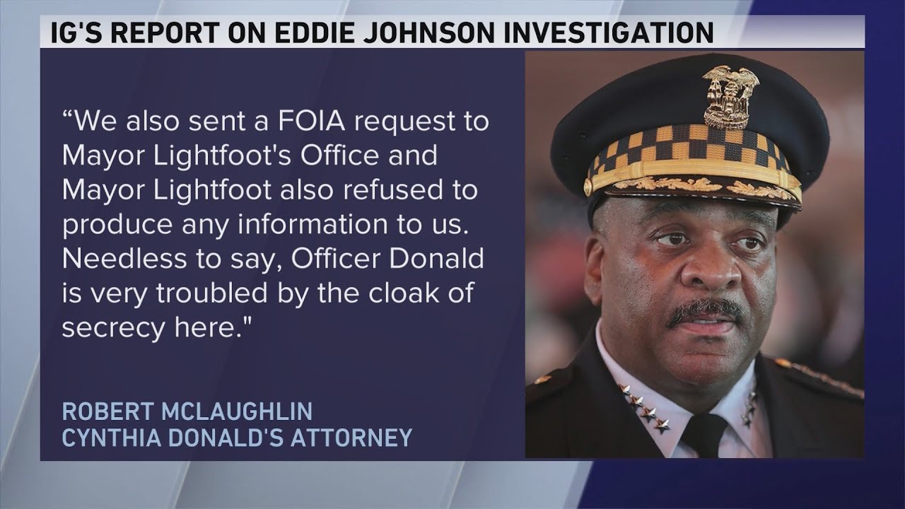 IG releases report on Eddie Johnson asleep at the wheel incident